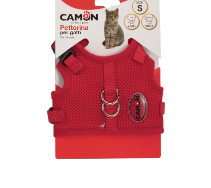 Camon kissanliivi valjas musta L - Kissan pannat, valjaat ja taluttimet - 8019808218090 - 1