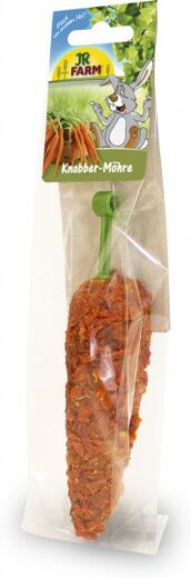 JR Ripustettava porkkana 60g - Muut jyrsijän ja kani herkut - 4024344127700 - 1