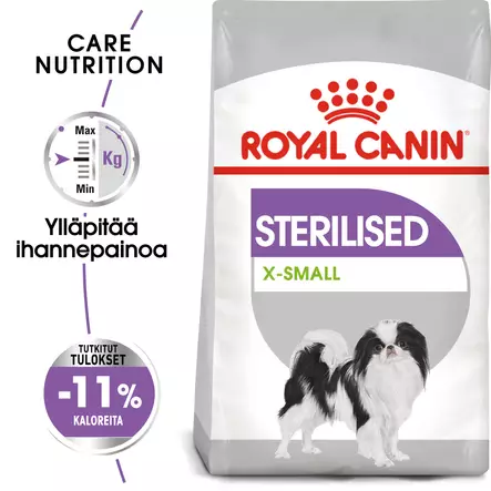 RC X-Small Sterilised 1,5kg - Royal Canin kuivaruoat - 3182550832540 - 1