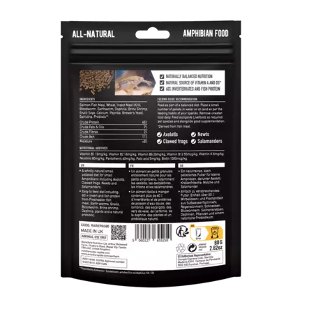 Arcadia aquatic ambhibian diet 80g - Matelijoiden ruoat - 5060127655250 - 1