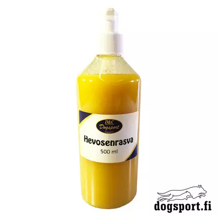 D&C Hevosenrasva 500ml - Koiran ravintoöljyt - 552112020 - 1