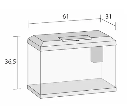 Juwel Primo 60 Led Akvaariopaketti - Akvaariopaketit pienet - 4022573238600 - 3