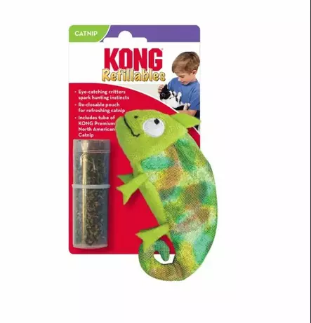 KONG refillable chameleon - KONG Lelut kissoille - 035585458090 - 1