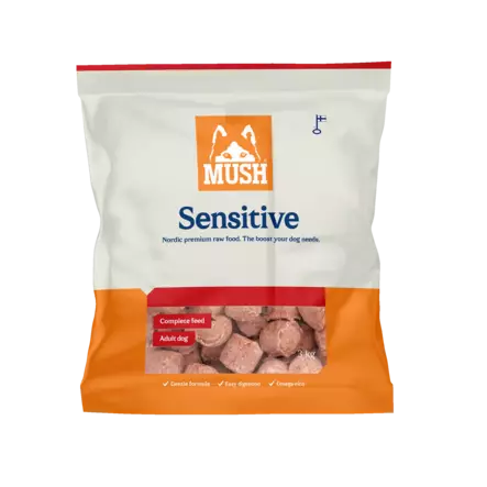 Mush Sensitive beef 3kg - Mush pakasteruoat - 6430023292610 - 1