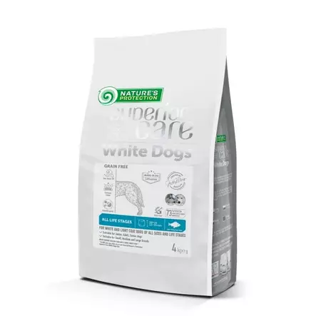 SC Dog White vaalea kala all breed 10kg - Nature's Protection kuivaruoat - 4771317475930 - 1