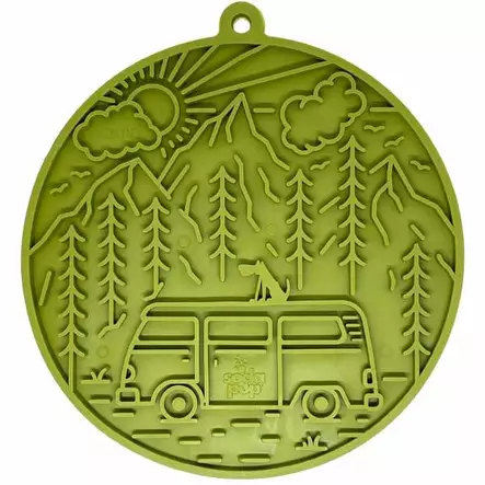 Sodapup Lickimat vihreä retki imukupeill - Koiran lateksi- ja muovilelut - 810216027070 - 1