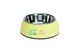 BZ Puppy Bowl Keltainen Kroko - Koiran metalliset ruokakupit - 8712695199120 - 1