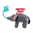 Kong Bendeez Elephant L 32x31x9,5cm - Koiran tekstiililelut - 035585533100 - 1