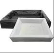 Bia bed musta nro 2 50x60x12 cm - Koiran pedit - 7330038120290 - 1