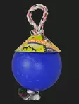Romp-n-Roll narupallo 10cm sininen - Kissan pallot - 788169064520 - 1