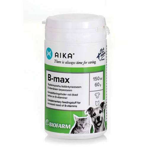 Aika B-Max 150 tbl - Koiran vitamiinit ja lisäravinteet - 6416225020480 - 1