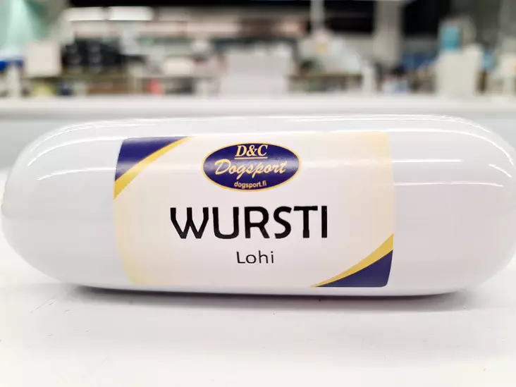 D&C Wursti Treenimakkara Lohi - Muut märkäruokamerkit - 1255064550 - 1