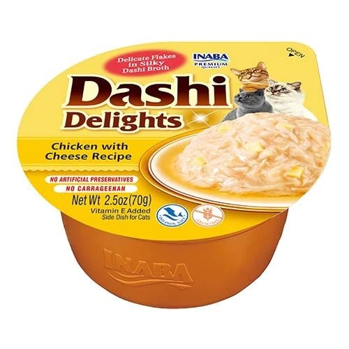 Dashi Delights Kana ja Juusto 70g - Kissan makupalat ja herkut - 4262365730640 - 1
