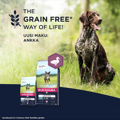 Eukanuba Grain Free Duck - Eukanuba kuivaruoat - 8710255187990 - 1