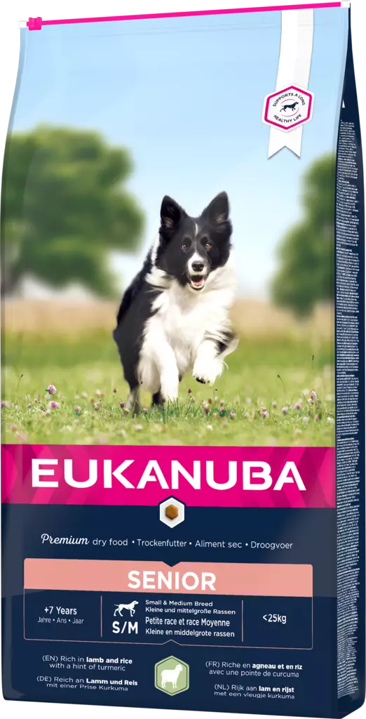 Eukanuba Senior Small & Medium Lamb - Eukanuba kuivaruoat - 8710255121420 - 1