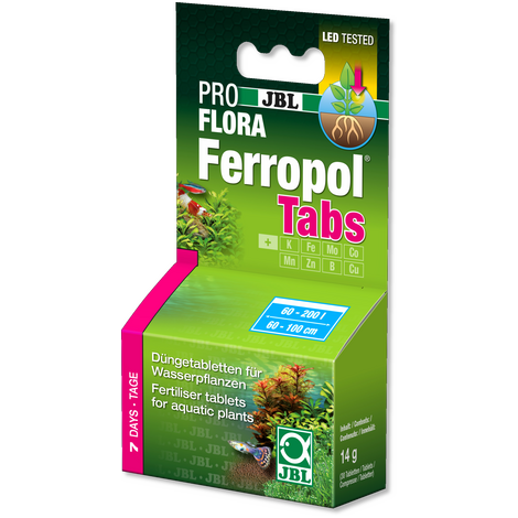 JBL Pro Flora Ferropol Tabs 14g 30tbl - Kasviravinnenesteet - 4014162202000 - 2