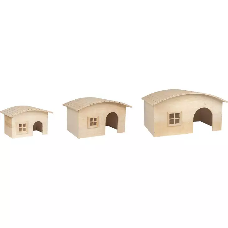 Jyrsijän mökki Soby M 33,5x21,5x19cm - Mökit ja pesät kaneille ja jyrsijöille - 5400585162530 - 1