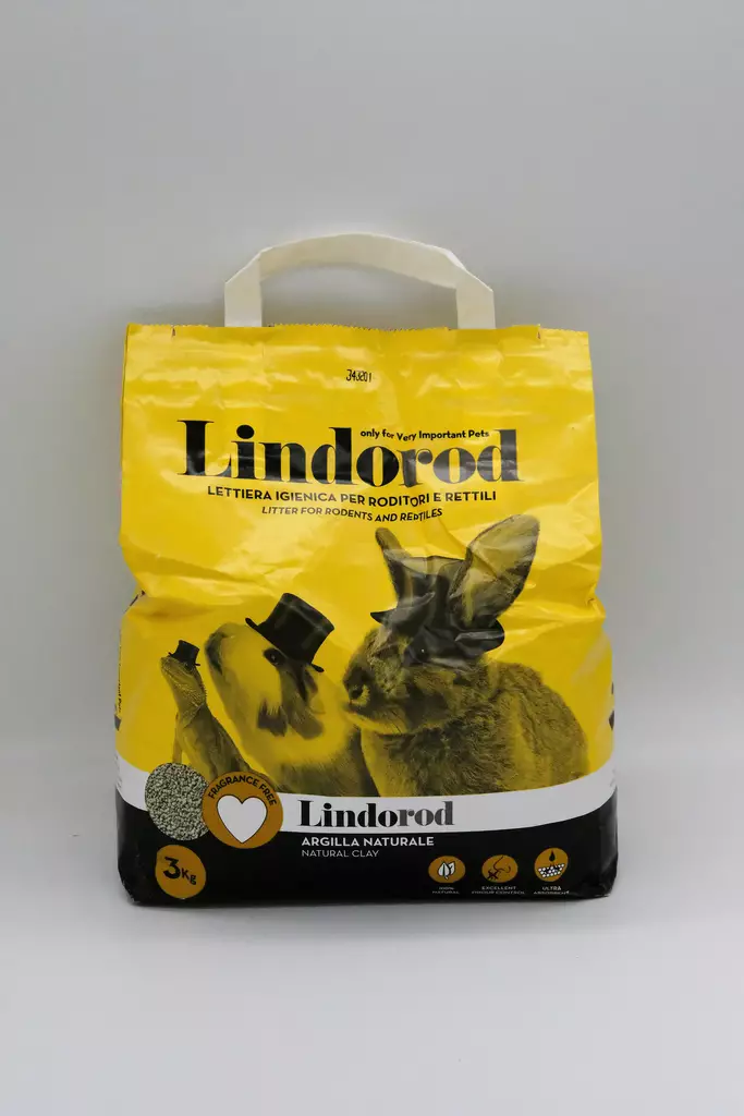 Lindo Rodent 3 kg jyrsijänhiekka - Kanien ja jyrsijöiden vessa- ja pesuhiek - 8006455000550 - 1