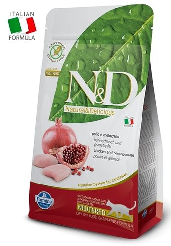 N&D neutered kana&granaattiomena - N&D kuivaruoat - 8010276030450 - 1