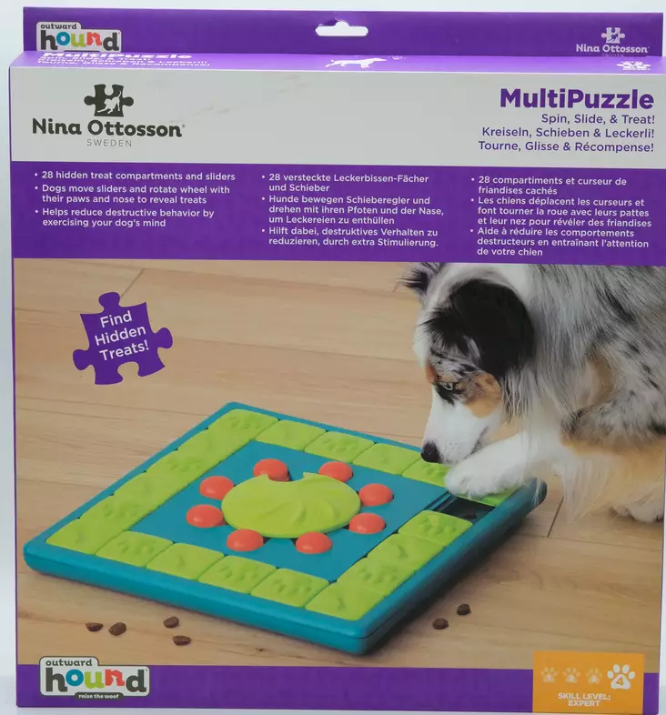 Nina Ottosson Multipuzzle - Koiran aktivointilelut - 700603696630 - 1
