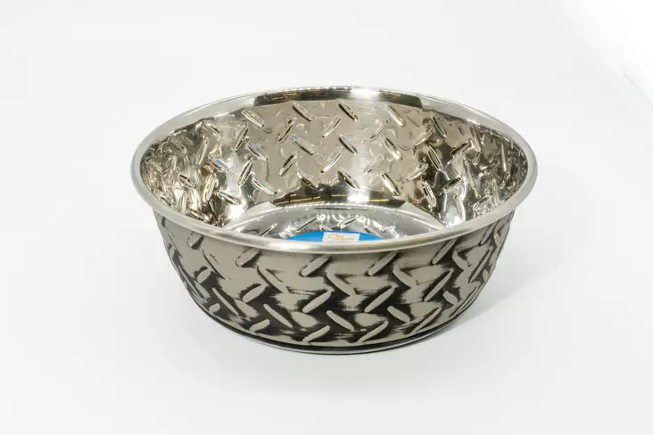 Ozami Rostfri kuppi harmaa iso - Koiran ruokakupit - 7330002043730 - 1