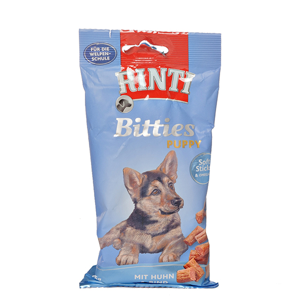 Rinti Bitties Puppy kana&nauta 75 g - Koiran makupalat ja herkut - 4000158913050 - 1