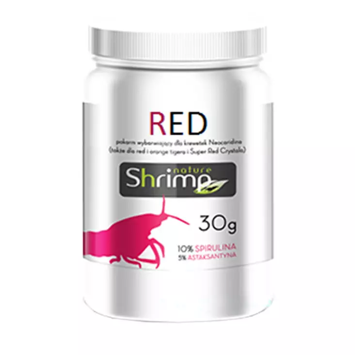 Shrimp Nature Red 30g - Sukarapujen ruoat - 3974625173920 - 2