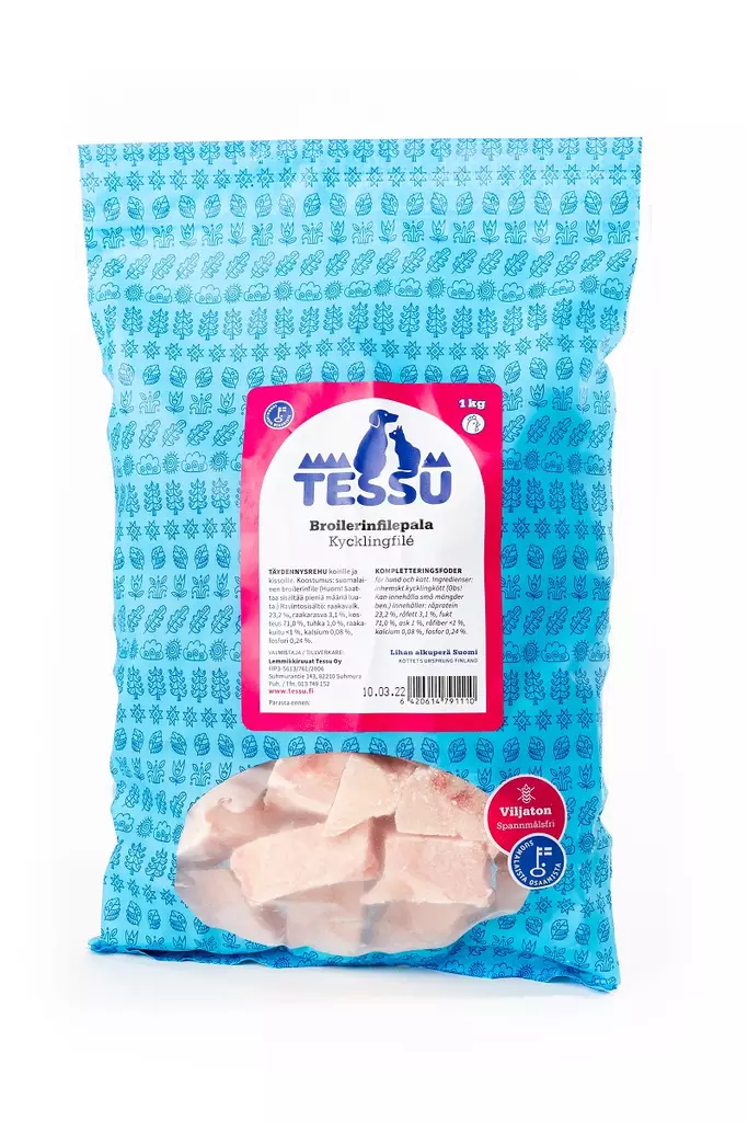 Tessu Broilerinfile 1kg - Tessu pakasteruoat - 6420614791110 - 2