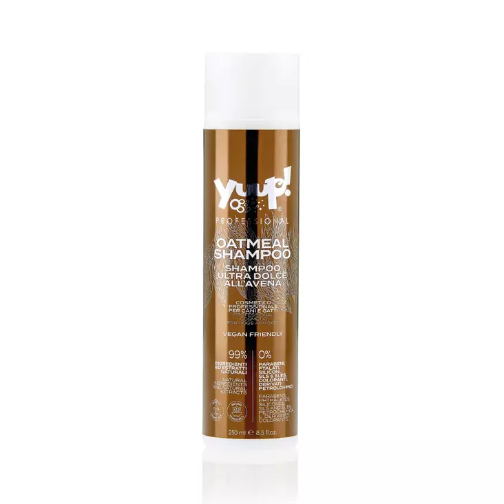 Yuup PROF Oatmeal Shampoo Vegan 250ml - Koiran shampoot ja hoitoaineet - 8054181227420 - 1