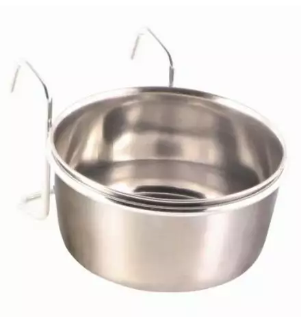 INOX teräskuppi 9 cm, 3 dl - Koiran ruokakupit - 4011905054940 - 1