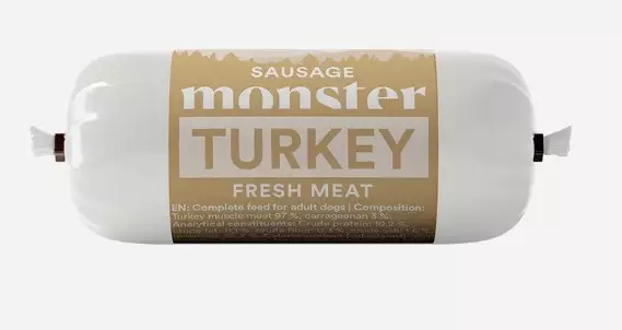 Monster Dog Sausage Turkey - Monster märkäruoat - 7350040129180 - 1