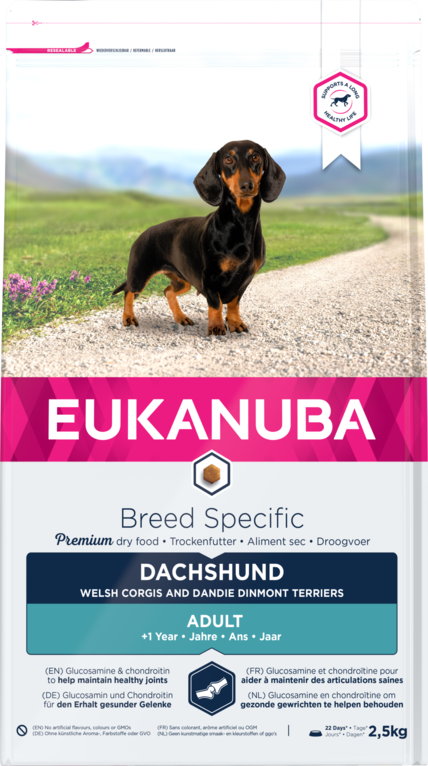 Eukanuba Dachshund 2,5Kg - Eukanuba kuivaruoat - 8710255122090 - 1
