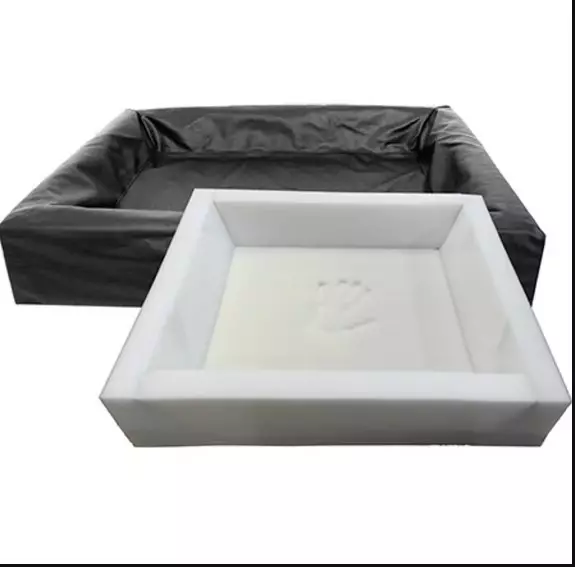 Bia bed musta nro 2 50x60x12 cm - Koiran pedit - 7330038120290 - 1