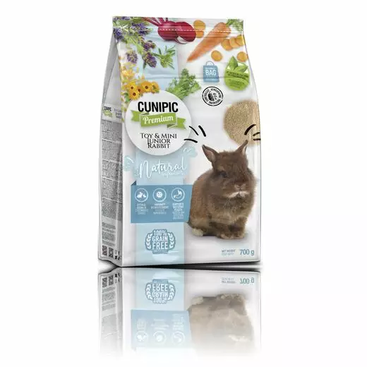 Cunipic premium Toy and mini rabbit juni - Kanien ja jyrsijöiden pelletit - 8437021991550 - 1