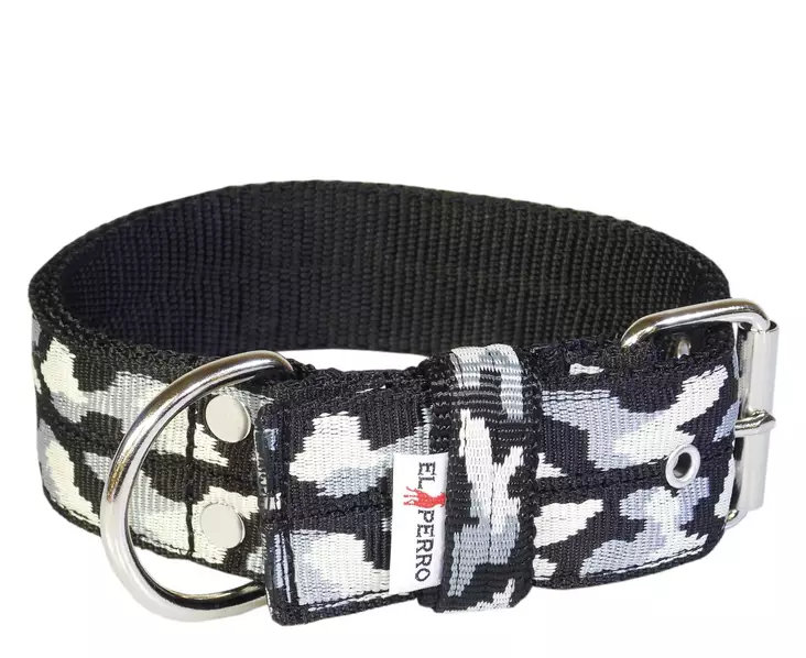 El Perro solkipanta musta camo 65cm - Tekstiilipannat - 561344100 - 1