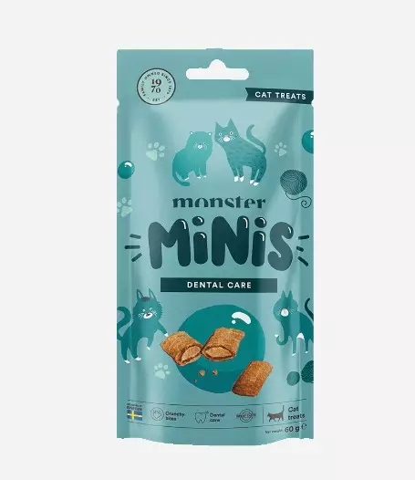 Moster Minies Dental care 60g herkku - Kissan makupalat ja herkut - 7350040127650 - 1