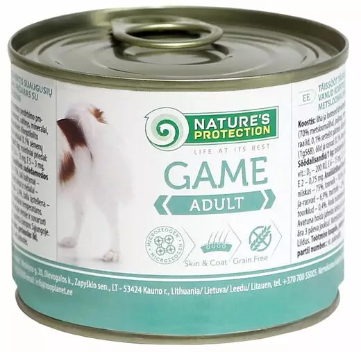 NP Dog Adult Game 200g - Muut märkäruokamerkit - 4771317450920 - 1