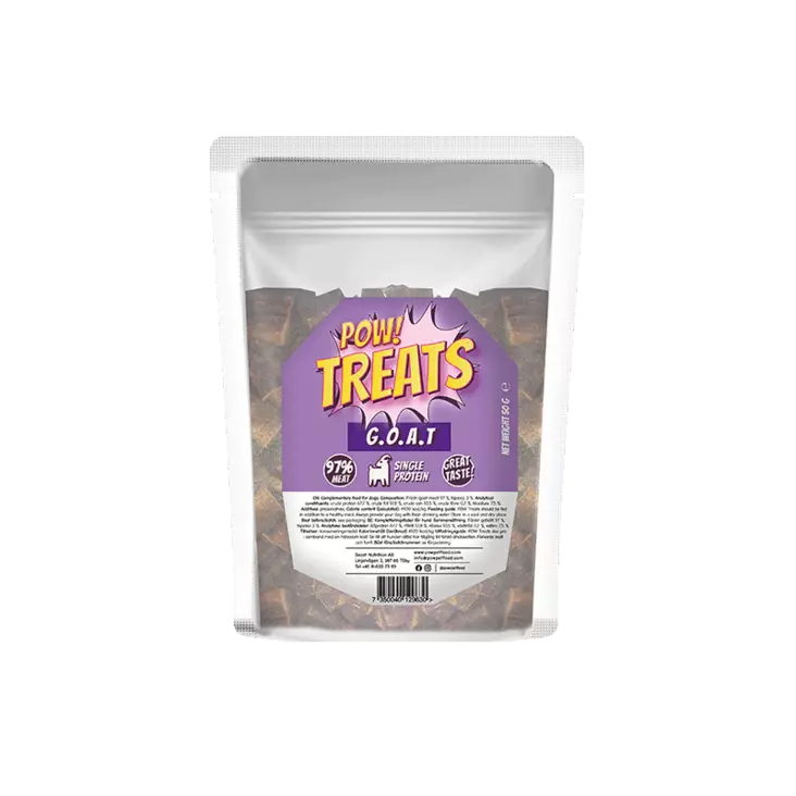POW G.O.A.T herkku 50g - Koiran makupalat ja herkut - 7350040129630 - 1