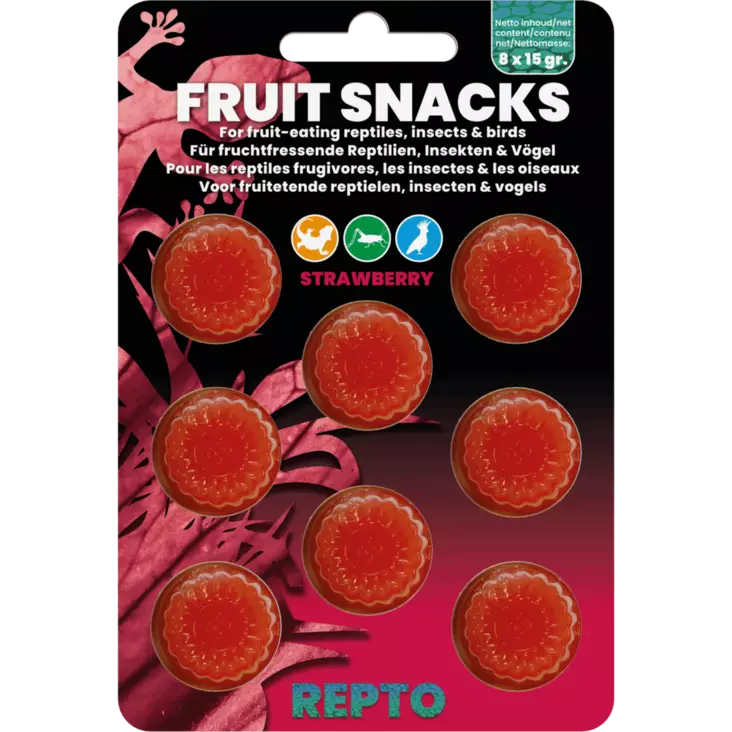 Repto Fruit snacks strawberry - Matelijoiden ruoat - 8715897351310 - 1