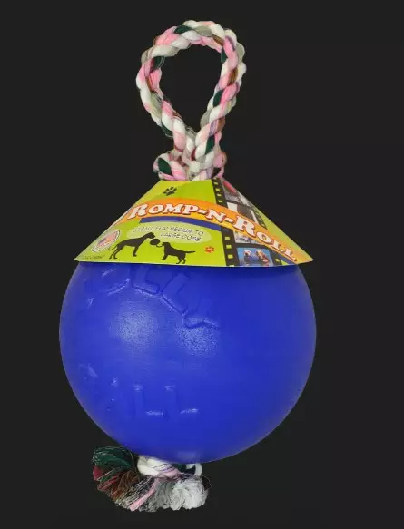 Romp-n-Roll narupallo 10cm sininen - Kissan pallot - 788169064520 - 1