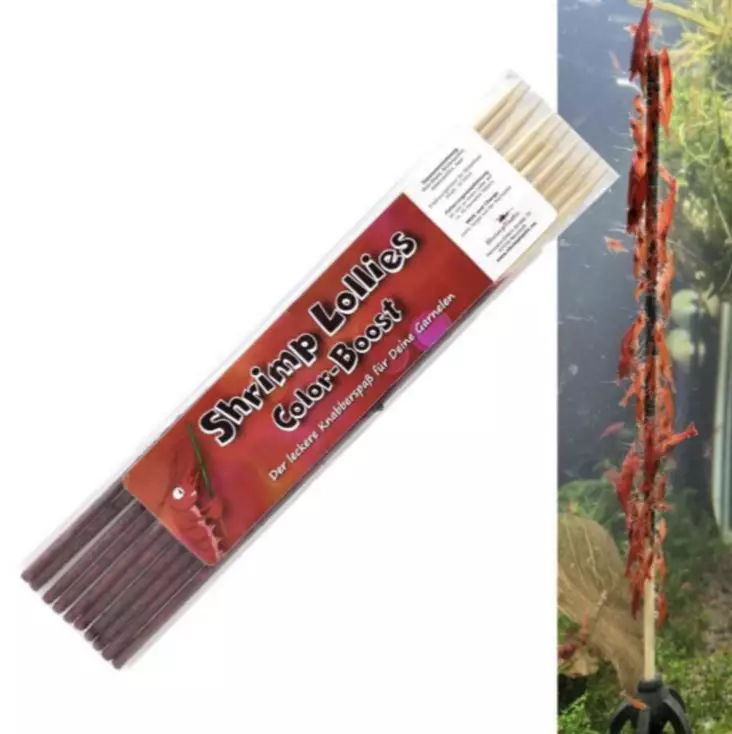 Shrimp Lollies Color Boost 10kpl - Sukarapujen ruoat - 4262460160090 - 1