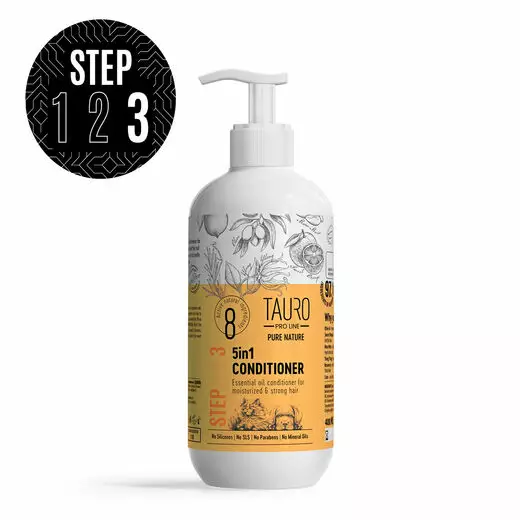 TPL Pure nature 5in1 hoitoaine 400ml - Koiran shampoot ja hoitoaineet - 4779051634750 - 1