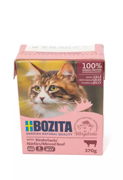 Bozita Nauta Hyytelössä 370g - Bozita märkäruoat - 7300330049131 - 1