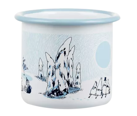 Emalimuki Talvi Muumilaaksossa 3,7dl - Lahjatavarat lemmikin omistajalle - 6416114967391 - 2