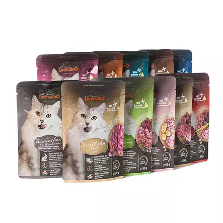 Leonardo Taimen&Kissanminttu 85g - Leonardo märkäruoat - 4002633756411 - 1