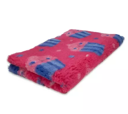Foxy fur makuualusta pinkki kuppikakku - Koiran pedit - 6438411023631 - 1