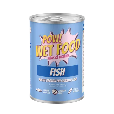 POW! Dog Adult Kala 400g - Muut märkäruokamerkit - 7350040130681 - 1