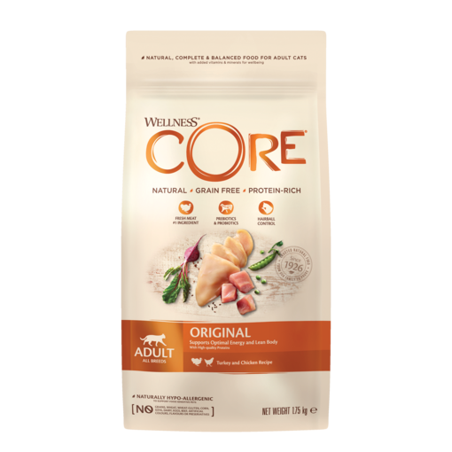 CORE cat adult Original Kalkkuna&kana - Core kuivaruuat - 076344107231 - 1