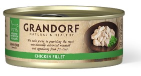 Grandorf Cat Chicken Breast 70g - Kissan muut märkäruoat - 5407007850211 - 1