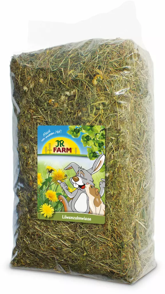 JR Farm niittyheinää voikukilla 500g - Heinät kaneille ja jyrsijöille - 4024344066481 - 1
